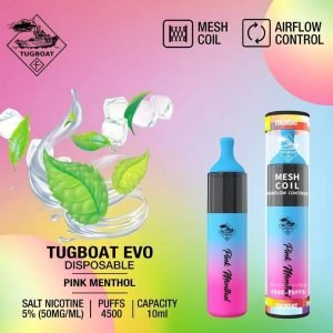 Tugboat-EVO-4500-Puffs-Pink-Menthol