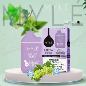 Myle Meta Box 5000 Puffs Grape Ice