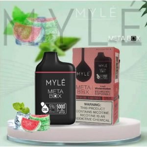 Myle Meta Box 5000 Puffs Iced Watermelon