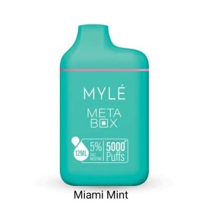 Myle Meta Box 5000 Puffs Miami Mint