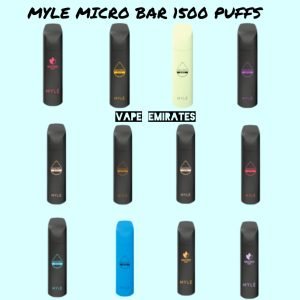 MYLE Micro Bar 1500 Puffs