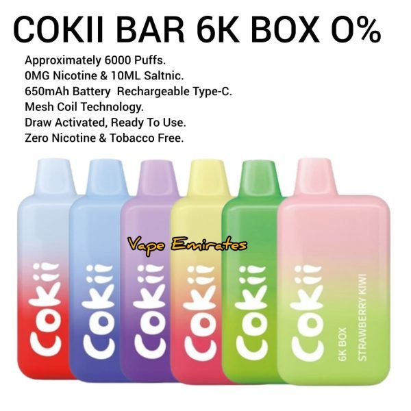 COKII 6K Box Zero Nicotine