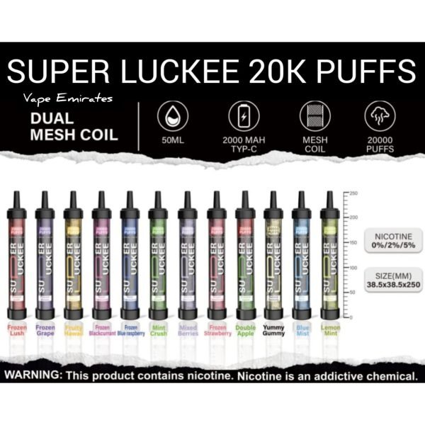 Super Luckee 20000 Puffs