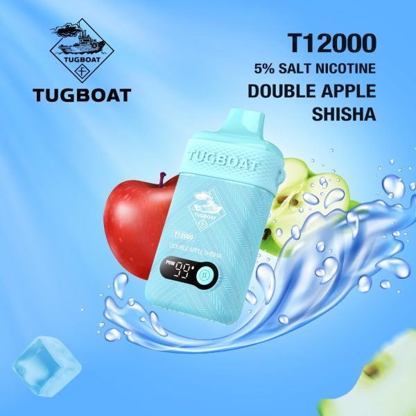 Tugboat T12000 Vape Double Shisha