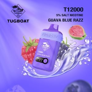 Tugboat T12000 Vape Guava Blue Razz