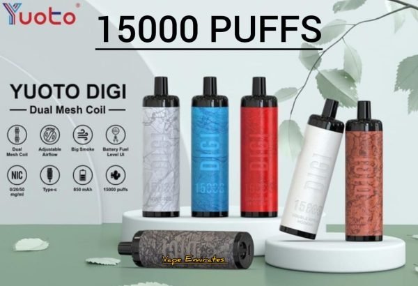 YUOTO Digi 15000 Puffs Disposable Vape