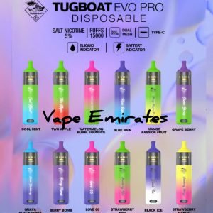 Tugboat Evo Pro 15000 Puffs