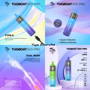 Tugboat Evo Pro 15000 Puffs