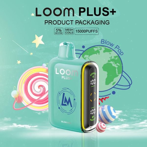 Loom Plus 15000 Puffs Blow Pop