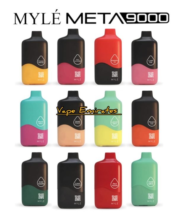 MYLE Meta 9000 Puffs Disposable Vape