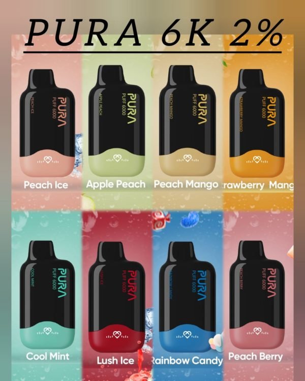 PURA 6000 Puffs Disposable Vape