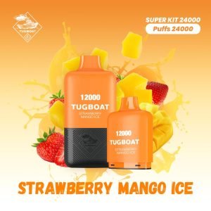 Tugboat Super 24000 Puffs Kit Strawberry Mango