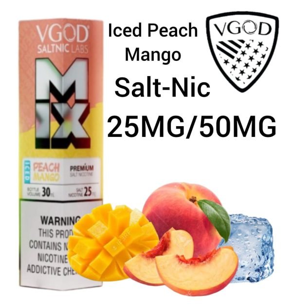 VGOD Salt-Nic Iced Peach Mango