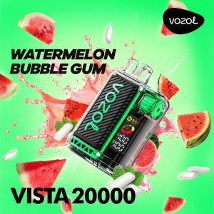 VOZOL Vista 20000 Puffs Disposable Watermelon Bubble Gum