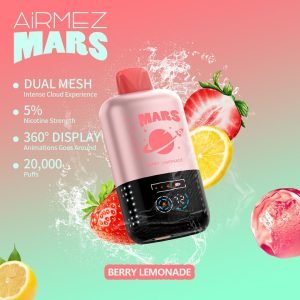 Airmez Mars 20000 Puffs Disposable Vape Berry Lemonade