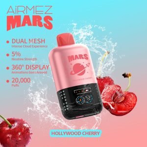 Airmez Mars 20000 Puffs Disposable Vape Hollywood Cherry