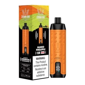 Al-Fakher Crown Bar 12000 Puffs DTL Mango Pineapple