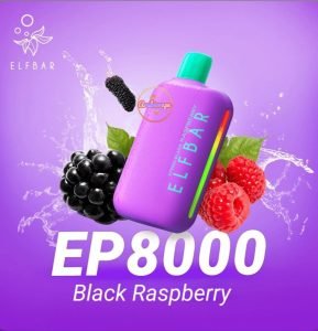 ELF BAR EP8000 Disposable Vape Black Raspberry