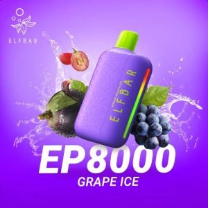 ELF BAR EP8000 Disposable Vape Grape Ice