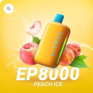 ELF BAR EP8000 Disposable Vape Peach Ice