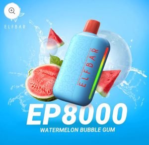 ELF BAR EP8000 Disposable Vape Watermelon Bubble Gum