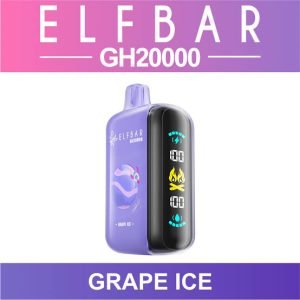 ELF BAR GH20000 Disposable Vape Grape Ice