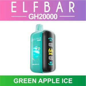 ELF BAR GH20000 Disposable Vape Green apple Ice