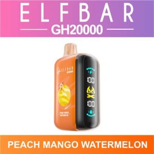 ELF BAR GH20000 Disposable Vape Peach Mango Watermelon