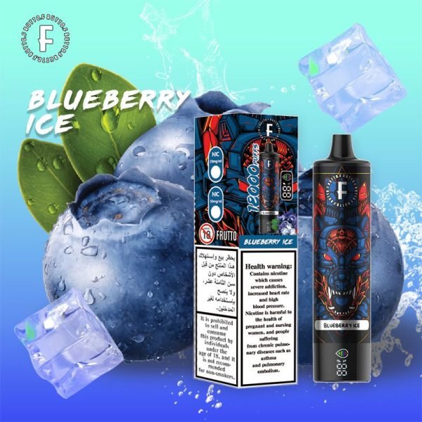 FRUTTO 18000 Puffs Disposable Vape Blueberry Ice