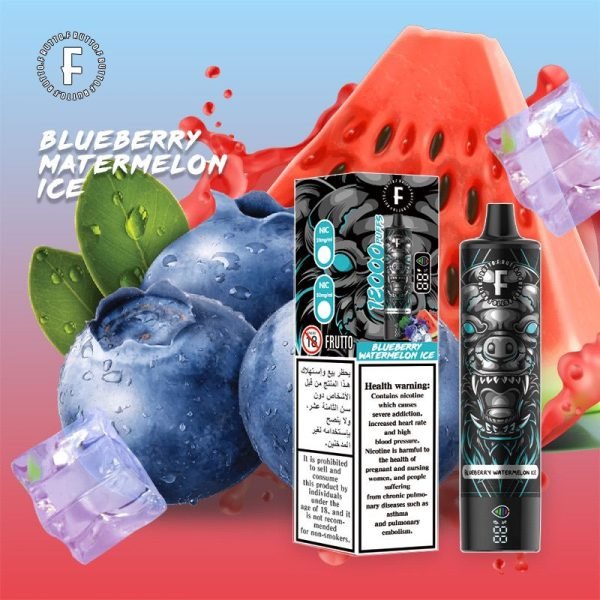 FRUTTO 18000 Puffs Disposable Vape Blueberry Watermelon Ice