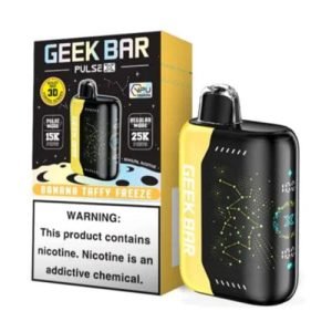 Geek Bar Pulse X 25k Disposable Vape Banana Taffy Freeze