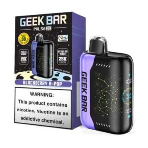 Geek Bar Pulse X 25k Disposable Vape Blackberry Blow Pop