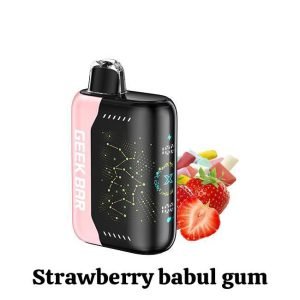 Geek Bar Pulse X 25k Disposable Vape Strawberry Bubble Gum