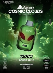 Nerd Alien 12000 Puffs Disposable Vape Double Apple