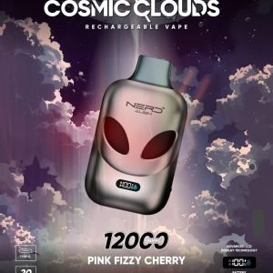 Nerd Alien 12000 Puffs Disposable Vape Pink Fizzy Cherry