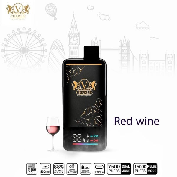 VICIG Charlie 15000 Puffs Disposable Vape Red Wine