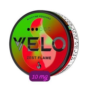 VELO Nicotine Pouches Dubai Zest Flame