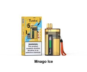 Yuoto (5) 20000 Puffs Disposable Vape Mango Ice