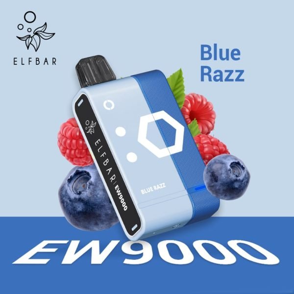 Elf Bar EW9000 Disposable Pod Blue Razz