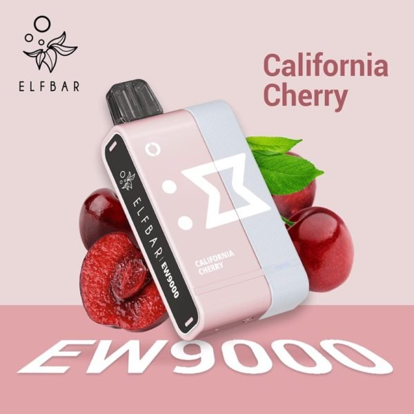 Elf Bar EW9000 Disposable Pod California Cherry