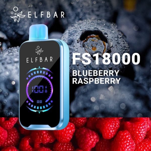 Elf Bar FS18000 Disposable Vape Blueberry Raspberry