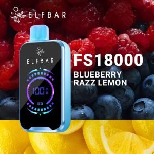 Elf Bar FS18000 Disposable Vape Blueberry Razz Lemon