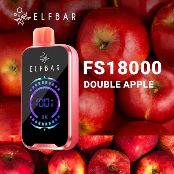 Elf Bar FS18000 Disposable Vape Double Apple