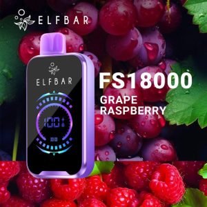 Elf Bar FS18000 Disposable Vape Grape Raspberry