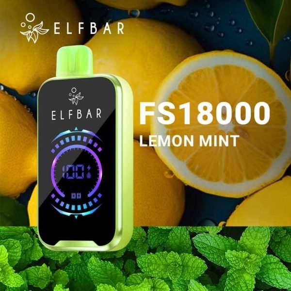 Elf Bar FS18000 Disposable Vape Lemon Mint