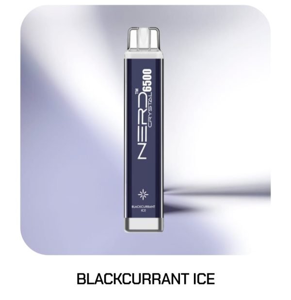 NERD Crystal 5500 Puffs Disposable Vape Blackcurrant Ice