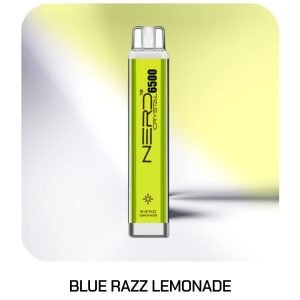 NERD Crystal 5500 Puffs Disposable Vape Blue Razz Lemonade