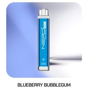 NERD Crystal 5500 Puffs Disposable Vape Blueberry Bubble Gum