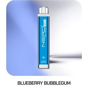 NERD Crystal 5500 Puffs Disposable Vape Blueberry Bubble Gum