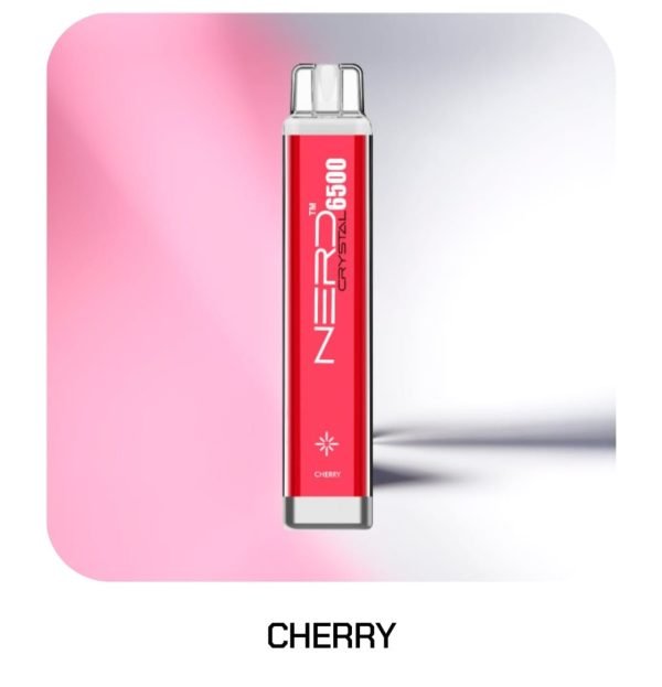 NERD Crystal 5500 Puffs Disposable Vape Cherry